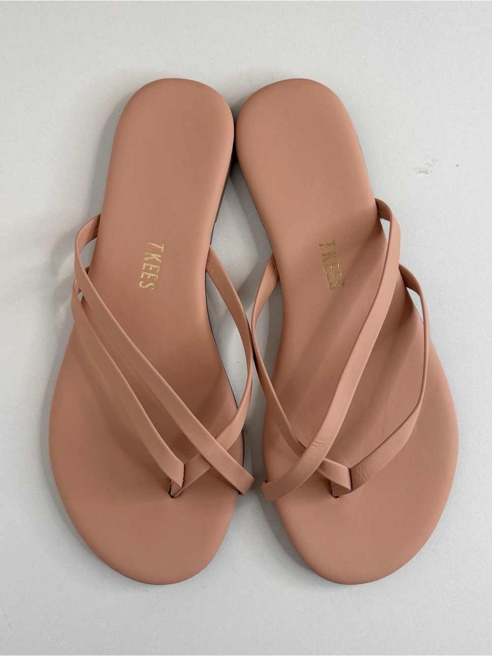 TKEES Blush Pink Strappy Sandals